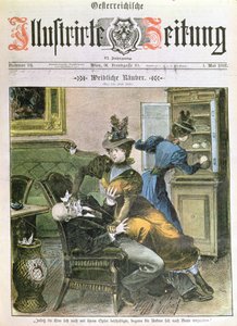 Damenräuber, Titelseite der Illustrierten Zeitung, Mai 1897