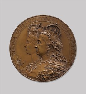 Medaille zur Erinnerung an das Jubiläum von Königin Victoria