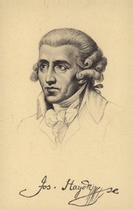 Porträt von Joseph Haydn von Austrian School
