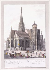 Stephansdom in Wien von Austrian School