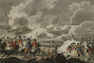 Die Schlacht von Waterloo, 18. Juni 1815, veröffentlicht von Artaria und Co, ca. 1820