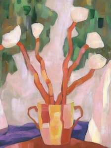 Warmes Blumenstillleben von Avanesova Elena