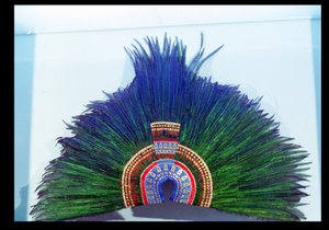 Kopfschmuck (Feder) von Aztec