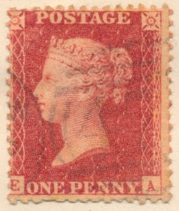 Die Penny Red Briefmarke, 1841