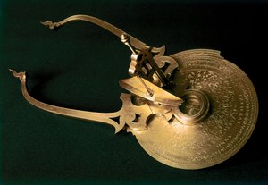 LANCI Baldassare: Nautischer Kompass von Baldassare (c.1510-71) Lanci