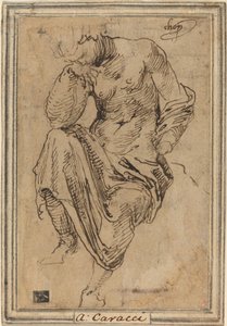 Sitzende weibliche Figur nach der Antike