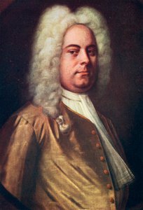 Georg Friedrich Händel, deutscher Komponist, ca. 1730er Jahre von Balthasar Denner