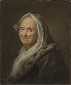 Porträt einer alten Dame von Balthasar Denner