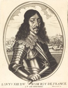 Ludwig XIII., König von Frankreich von Balthasar Moncornet