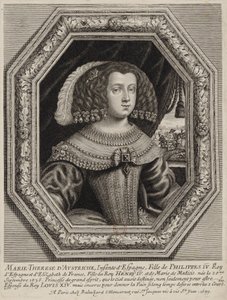 Moncornet, ed - Marie Thérèse von Österreich von Balthasar Moncornet
