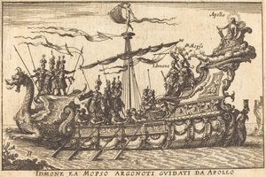 Idinone ea Mopso Argonoti geführt von Apollo