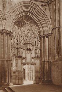 Bischof Alcocks Kapelle vom Reho-Chor, Ely Kathedrale