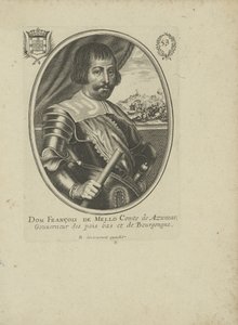 Francisco Manuel de Mello 1608-1666, um 1640-1650 von Balthazar Moncornet