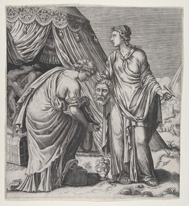 Judith mit dem Kopf des Holofernes von Balthazar van den Bos