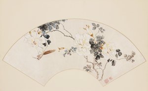 Rose und Gottesanbeterin von Baoru Liu