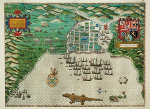Karte von Santo Domingo