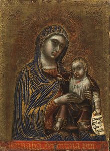 Jungfrau und Kind, ca. 1365-70
