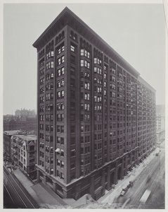 Monadnock-Gebäude, Chicago, Illinois, USA von Barnes and Crosby