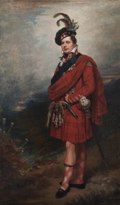 Augustus Frederick, Herzog von Sussex, in Highland-Kleidung, 1885 von Barnett Samuel Marks