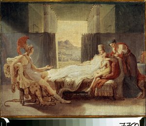 Aeneas erzählt Dido von den Unglücken Trojas von Baron Pierre Narcisse Guerin
