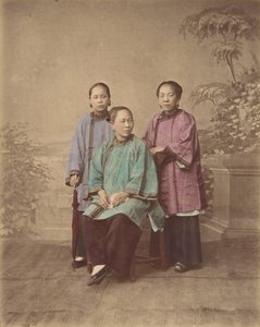 Mädchen aus Shanghai, 1870er Jahre von Baron Raimund von Stillfried