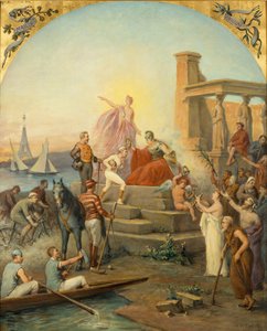 Allegorie des Sports, 1896 von Baron de Coubertin Frédy Charles Louis