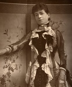 Britische Schauspielerin Lady Monckton in Jim the Penman, 1886
