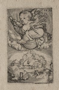 Genius reitet auf einem Ball von Barthel Beham
