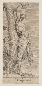 Heiliger Sebastian von Bartholomaeus Spranger