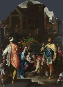 Die Anbetung der Könige, um 1595