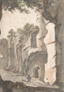 Römische Ansicht, frühes 17. Jahrhundert von Bartholomeus Breenbergh