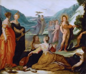 Apollon und die Musen