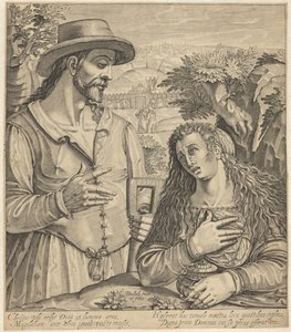 Christus erscheint Maria Magdalena von Bartholomeus Willemsz. Dolendo