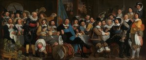 Das Schützenmahl zur Feier des Friedens von Münster