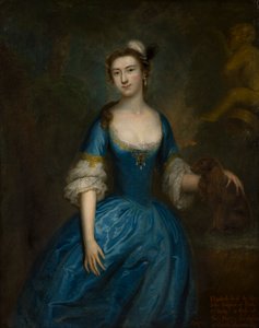 Porträt von Elizabeth Simpson, Lady Bridgeman von Bartholomew Dandridge