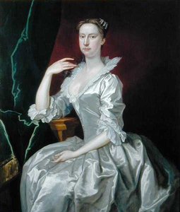 Porträt von Mrs Elizabeth Ingram von Bartholomew Dandridge