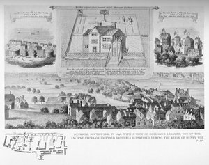 Bankside, Southwark, London, 1648