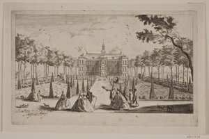 Jægersborg Schloss von Bartholomæus Roque