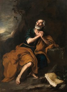 Apostel Petrus, 1665-1670 von Bartolomé Esteban Murillo