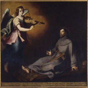 Der heilige Franz von Assisi in Ekstase, ca. 1646 von Bartolomé Esteban Murillo