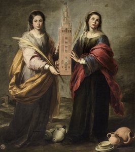 Heilige Justa und Rufina, ca. 1666