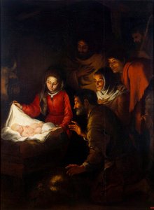 Die Anbetung der Hirten, c. 1650 von Bartolomé Esteban Murillo