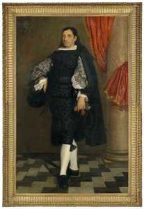 Porträt eines Gentlemans von Bartolome Esteban and studio Murillo