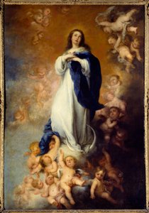 Unbefleckte Empfängnis. Gemälde von Bartolome Murillo (1618-1682)