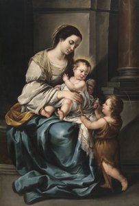 La Serrana oder Madonna mit Kind und dem kleinen Johannes