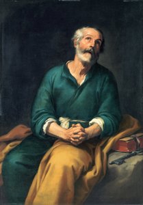 Der weinende Heilige Petrus von Bartolomé Esteban Murillo