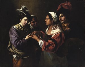 Die Wahrsagerin, ca. 1616-17