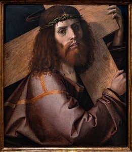 Christus trägt das Kreuz, erstes Jahrzehnt des 16. Jahrhunderts von Bartolomeo Montagna