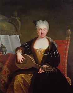 Porträt von Faustina Bordoni, Händels Sängerin, ca. 1830 von Bartolomeo Nazari