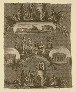 Der Römer (Le Romain) (Möbelstoff) von Bartolomeo Pinelli